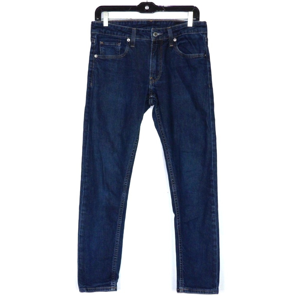 BONOBOS Medium Wash Stretch Slim Tapered Leg Denim Jeans Men's 29 X 30